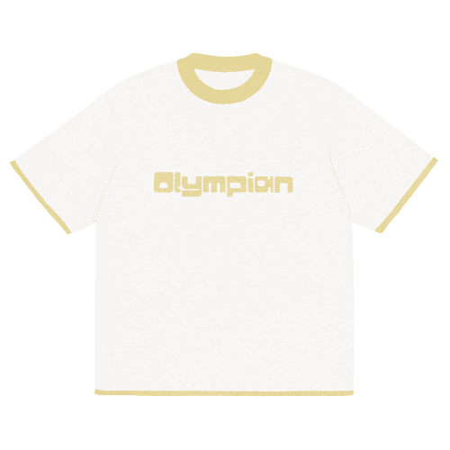 Olympian Knitted Tee Sand Unisex