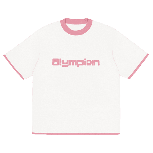 Olympian Knitted Tee Flamingo Unisex