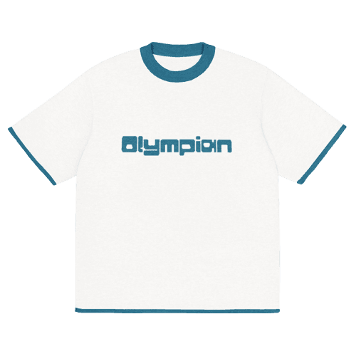 Olympian Knitted Tee Ocean Unisex